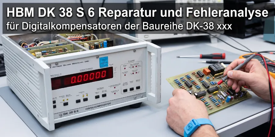 Chiplevel-Diagnose und Reparatur eines HBM DK 38 S 6 Digitalkompensators Chiplevel-Diagnose und Reparatur eines HBM DK 38 S 6 Digitalkompensators