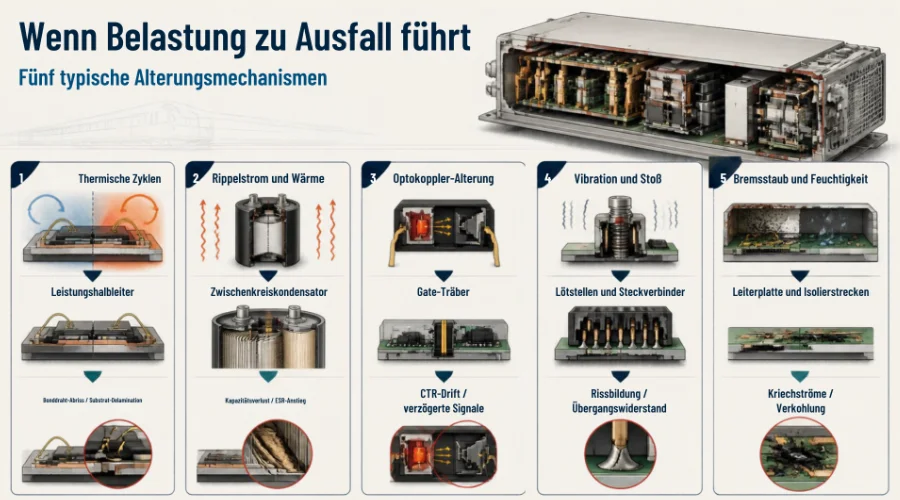 Typische Fehlerbilder und Ausfallursachen in der Bahnpraxis
